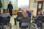 В Кунгуре сотрудники полиции провели профилактическое мероприятие для граждан с ограниченными возможностями здоровья
