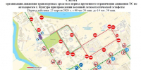 Ограничение движения всех видов транспортных средств в период проведения традиционной весенней легкоатлетической эстафеты освященной 81-летию Победы в Великой Отечественной войне, 25 апреля 2026 г - Кунгурский муниципальный округ